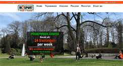 Desktop Screenshot of in2sport.nl